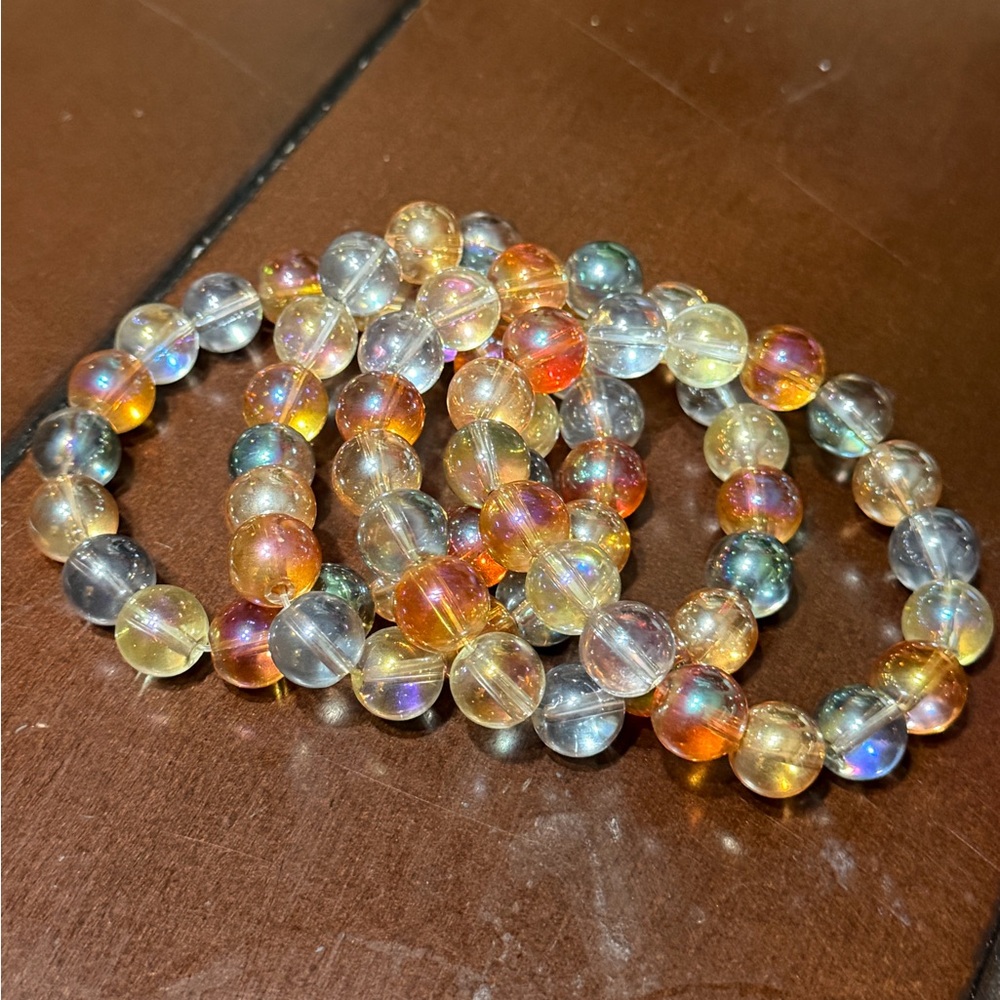 Multicolor Beaded Bracelet Set